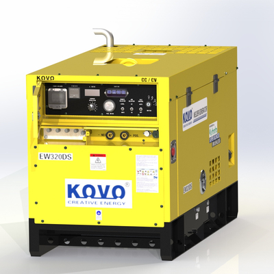 KOVO 400V 5Kva 디젤 용접기 발전기 EW320DST 주파수 50/60HZ 등급 전류 280CC/CV