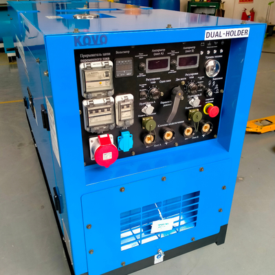 1500/1800rpm 브러시 없는 Kovo 디젤 용접기 발전기 Ew500dst