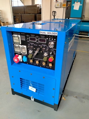 1500/1800rpm 브러시 없는 Kovo 디젤 용접기 발전기 Ew500dst