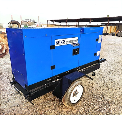 엔진 구동 용접기 발전기 Kovo Motosoldadoras Ew400ds-X 용접력