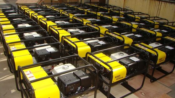 파이프 라인 용접 90 KG 무게 Kovo 5 In 1 발전기 세트 Ew240G와 함께 용접 기계