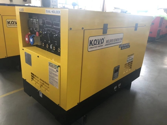400Amp 휴대용 디젤 아크 웨일더 제너레이터 EW320DST 280CC/CV 등급 전류