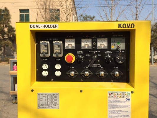 80% 명목 작업 주기 40°C KOVO EW400DST 엔진 가동 디젤 용접기 모토 솔다도라