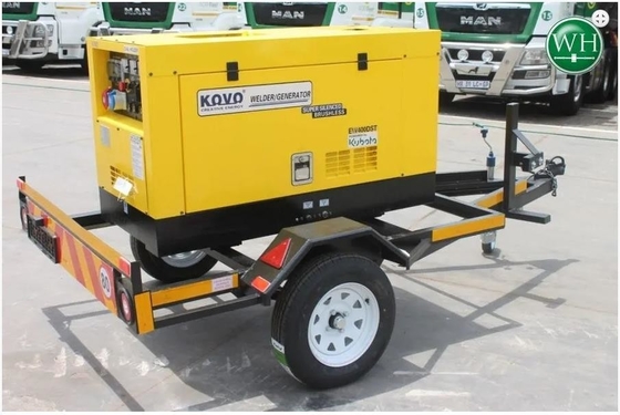 30-400A 웰딩 머신 EW400DST 40kVA 로드 전력 용량으로 KOVO 발전기