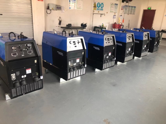 EW320G R 휴대용 용접기 발전기 40kVA 최대 부하 전력 용량