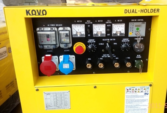 다재다능한 KOVO EW320DST 엔진 구동 용접기 작동 용이성 펄스 주파수 50/60 HZ